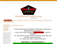 Tablet Screenshot of bikerdownwnc.org